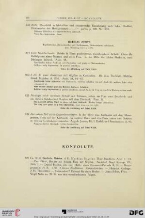 Konvolute (Nr. 827-833)