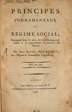 Principes fondamentaux du regime social