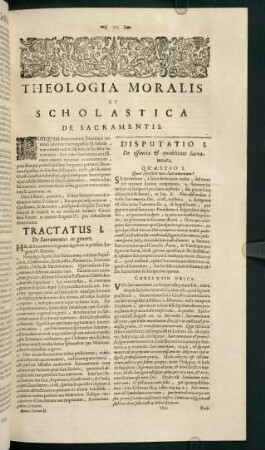 273-327, Tractatus I. De Sacramentis in genere.