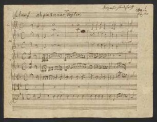 Aria: Ah, più tremar non voglio [Fragment]
