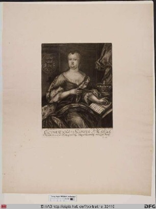 Bildnis Elisabeth Sophie Marie, Herzogin zu Braunschweig-Lüneburg-Wolfenbüttel, geb. Prinzessin von Schleswig-Holstein-Sonderburg-Norburg