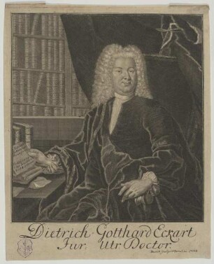 Bildnis des Dietrich Gotthard Eckart