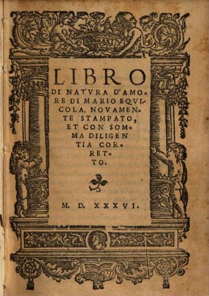 Libro di natura d'Amore