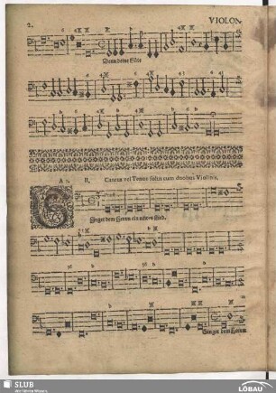 II. Singet dem HERREN ein newes Lied