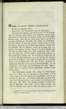 Acazie, die unächte; Robinia pseudoacacia