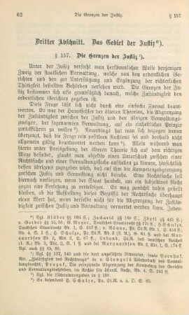 Dritter Abschnitt. Das Gebiet der Justiz