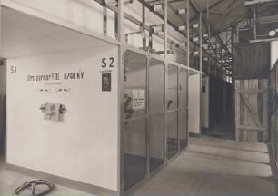 Schalthaus W.I , Umbau - Neuer 6 kV-Sammelschienen-Raum