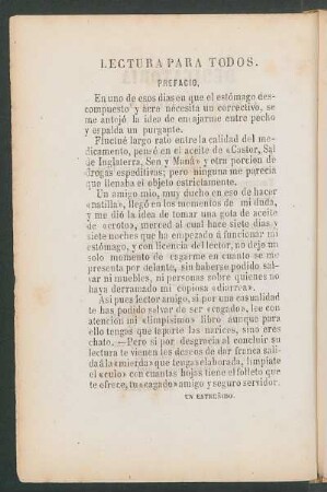 Prefacio.