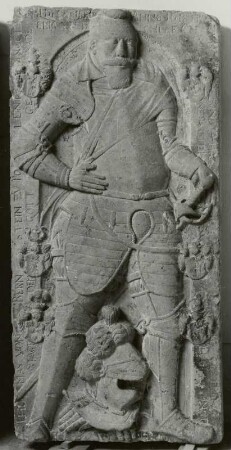 Grabplatte für Thomas von Bernstein, gest. 1618