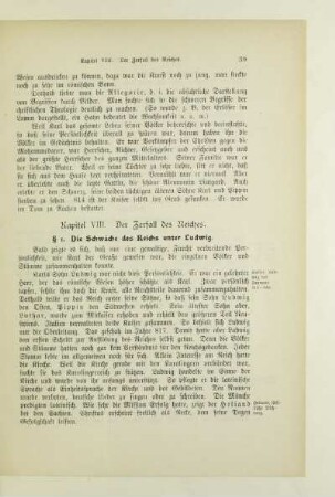 Kapitel VIII. Der Zerfall des Reiches