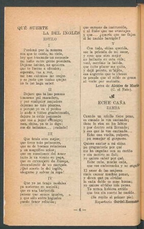¡Qué suerte la del inglés!... : Estilo
