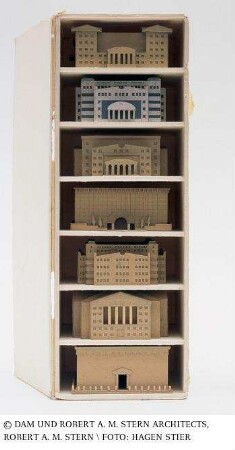 Office Building, Point West Place - Modelle des Gesamtgebäudes (7 Varianten), Präsentationsmodelle