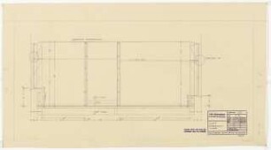 GDF Wüstenrot, Ludwigsburg Innenausbau: Besprechungszimmer: Schnitt 1:20