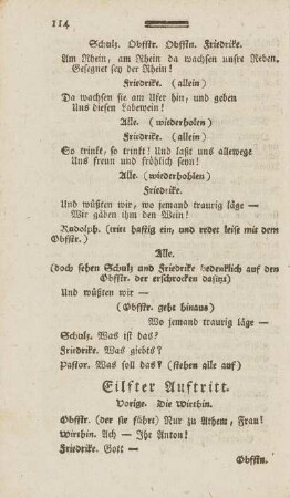 Eilfter Auftritt