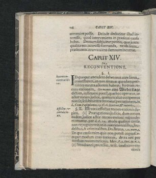 Caput XIV. De Reconventione.