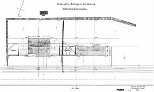 Erzingen (Baden): Empfangsgebäude Lageplan