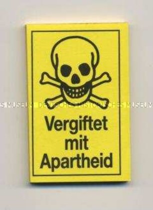 Spuckieblöckchen gegen Apartheid