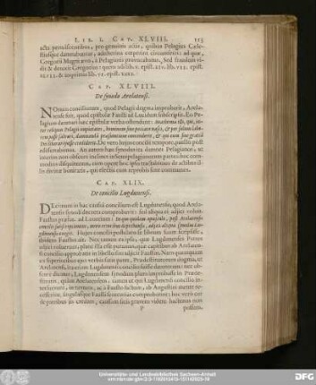 Cap. XLVIII. De synodo Arelatensi.