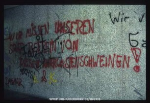 WIR MÜSSEN UNSEREN STAAT RETTEN VON DIESEN ANARCHISTENSCHWEINEN!
