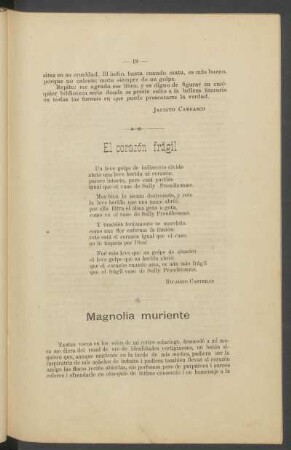 El corazón frágil