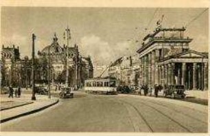 Brandenburger Tor und Reichstag in Berlin