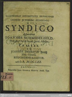 De syndico