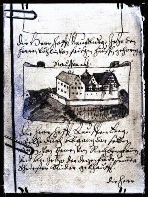 Burg aus dem Forstlagerbuch
