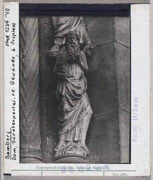 Bamberg: Dom, Fürstenportal, rechtes Gewände, 6. Prophet
