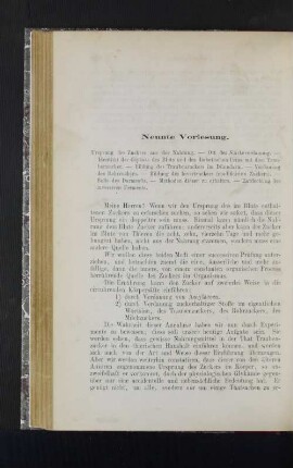 Neunte Vorlesung.