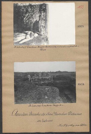 Brückenkopf Siemikowce: Laufgraben
