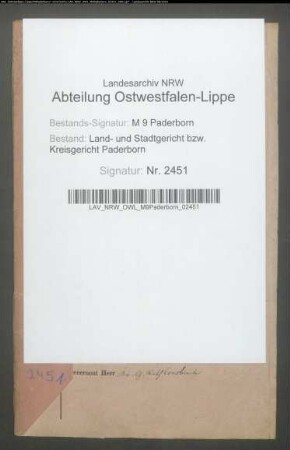 Erblasser: Hense, (Witwe):