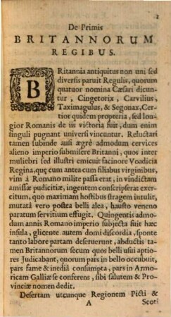 Florus Anglicus, seu rerum Anglicarum ... compendium