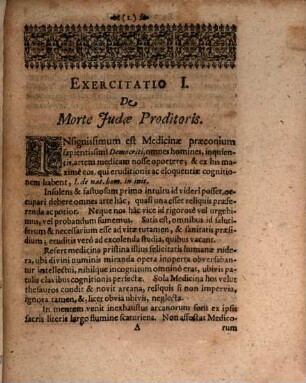 Georgii Wolfgangi Wedelii Exercitationum Medico-Philologicarum Sacrarum Et Profanarum Decas .... 1/2