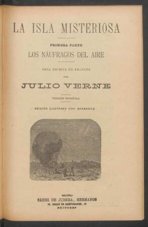 2,11: La isla misteriosa : primera parte : los náufragos del aire