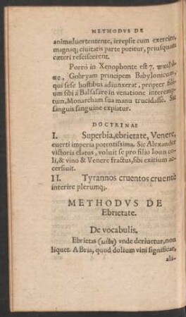 De Methodus De Ebrietate.