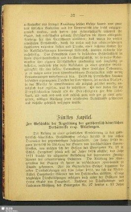 Fünftes Kapitel. Zur Geschichte der Regulirung der Gutsherrlich-bäuerlichen Verhältnisse resp. Ablösungen
