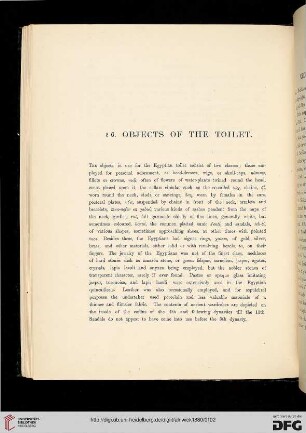 § 6: Objects of the toilet