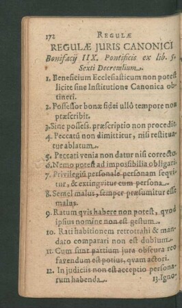 Regulae Iuris Canonici