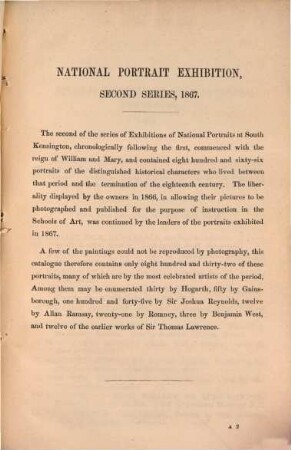 Classified List of Photographs, taken for the Department of Science and Art, 4