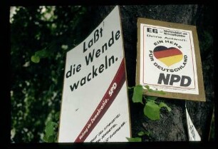 Europa-Wahl-Plakate 9.6.84.