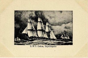 Kriegsmarine - "Gefion", Segelfregatte