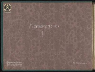 Reisealbum einer Mittelmeerfahrt im Jahr 1928. Herausgegeben vom Wandervogel Lichtbildamt Berlin, Nummer 18. : Reisealbum einer Mittelmeerfahrt im Jahr 1928 mit 103 Fotografien. Die Reise begann in Venedig, weiter über Griechenland, Konstantinopel, Malta, Tunis, Palermo und endete in Pompeji. Die meisten Bilder entstanden in Konstantinopel und Tunis. Leineneinband mit Kordelbindung.