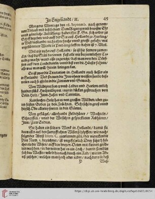 In Engellandt, [et]c.