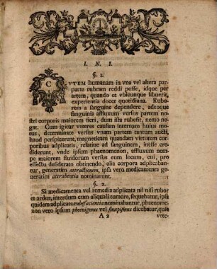 Dissertatio Medica Inavgvralis De Attrahentibvs