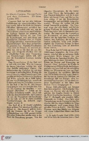 Literatur / [Notizen] / Kunstmarkt