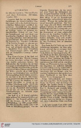 Literatur / [Notizen] / Kunstmarkt