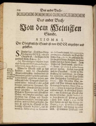 Das ander Buch/ Von dem Weltlichen Stande.