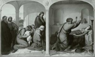 Petrus, die Tabea erweckend