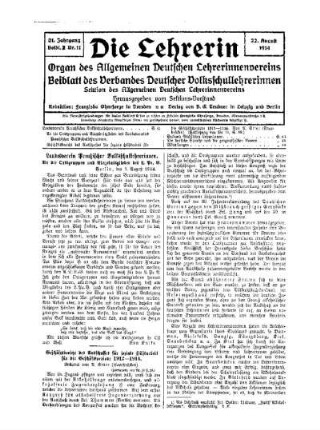 Landesverein Preußischer Volksschullehrerinnen
