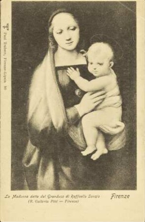 La Madonna detta del Granduca di Raffaello Sanzio - Firenze
